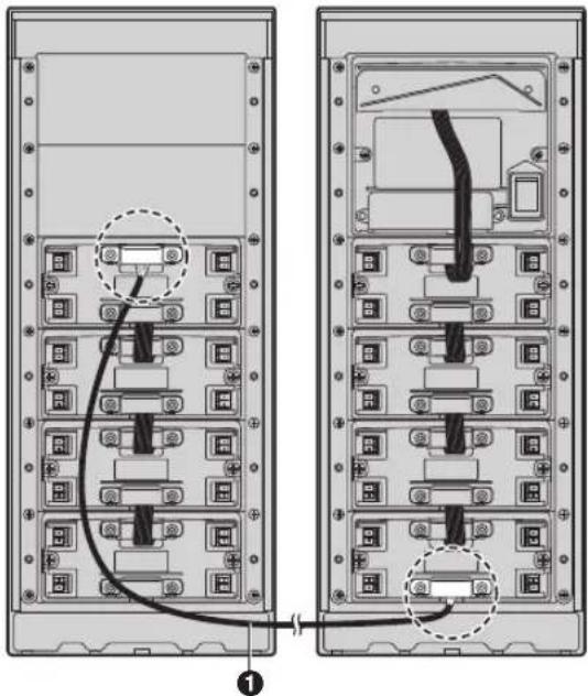 PANASONIC VL-VM301 - Verbinden von 2 Rahmen einer Eingangsstation mithilfe des Verlängerungskabels - 1