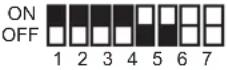 PANASONIC VL-VM301 - Einstellungen für den DIP-Schalter des Distributors - 30