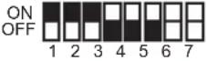 PANASONIC VL-VM301 - Einstellungen für den DIP-Schalter des Distributors - 14