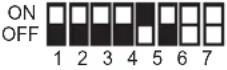 PANASONIC VL-VM301 - Einstellungen für den DIP-Schalter des Distributors - 32