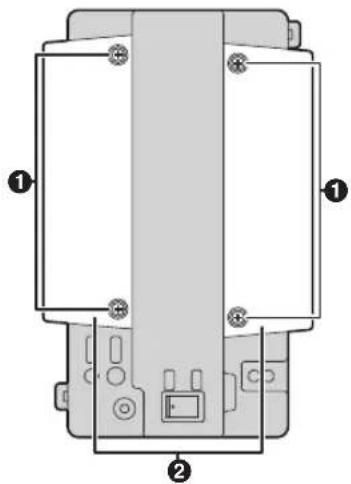 PANASONIC VL-VM301 - Bei Busverdrahtung und einem VL-VM701-Distributor: - 1