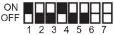 PANASONIC VL-VM301 - Einstellungen für den DIP-Schalter des Distributors - 18