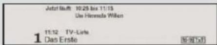 Jetzt Luft 10:25 bis 11:15 Das Herende Wilken 11:12 TV-Leste. Das Erste 新野5月