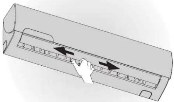 STIEBEL ELTRON CAWS 36 - DB Horizontalen Luftfächer einstellen - 1