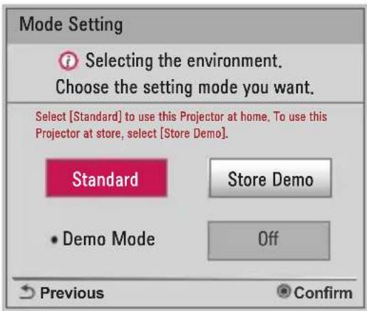 LG CineBeam PH30JG - Turning on the Projector - 1