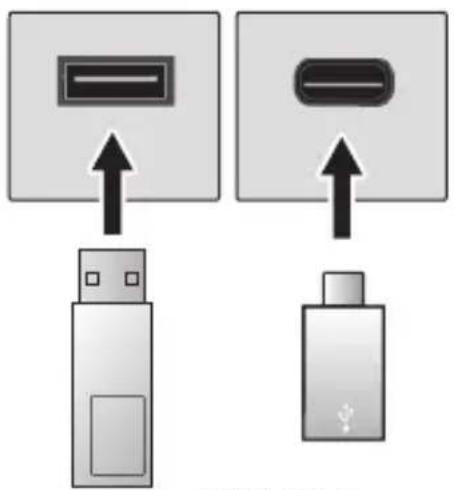 LG CineBeam PH30JG - Connecting a USB Device - 1