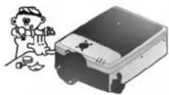 LG LP-XG22 - Provide proper ventilation for this projector. - 3