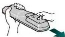 LG LP-XG22 - Inserting the batteries - 1