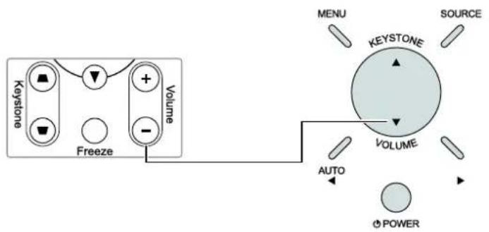LG BS274 - Adjusting the Volume - 1