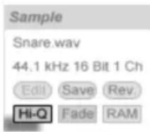 ABLETON Live 9 - Hochwertige Interpolation - 1