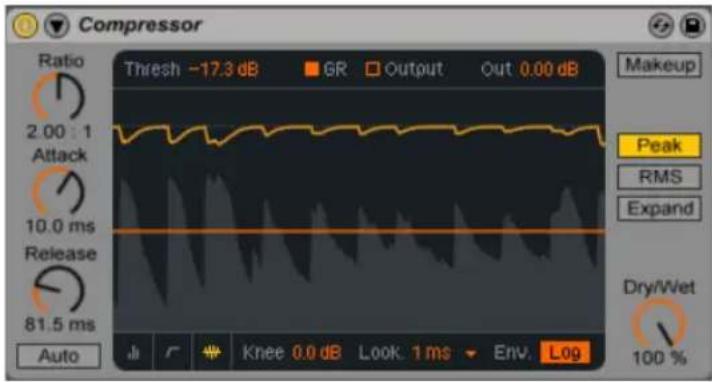 ABLETON Live 9 - Compressor - 4