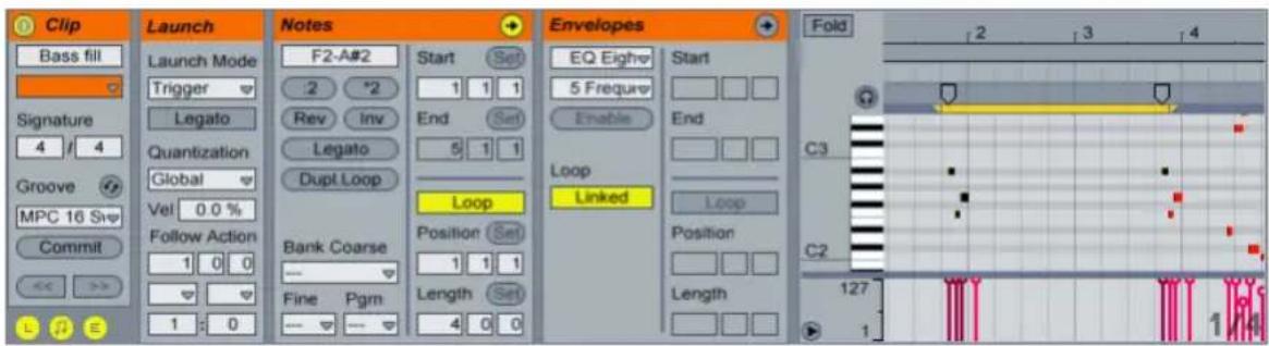 ABLETON Live 9 - Clip-Ansicht - 6