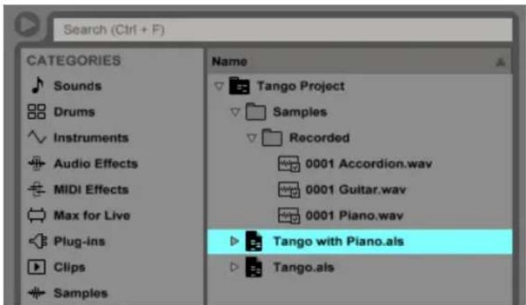 ABLETON Live 9 - Projekte und Live-Sets - 2