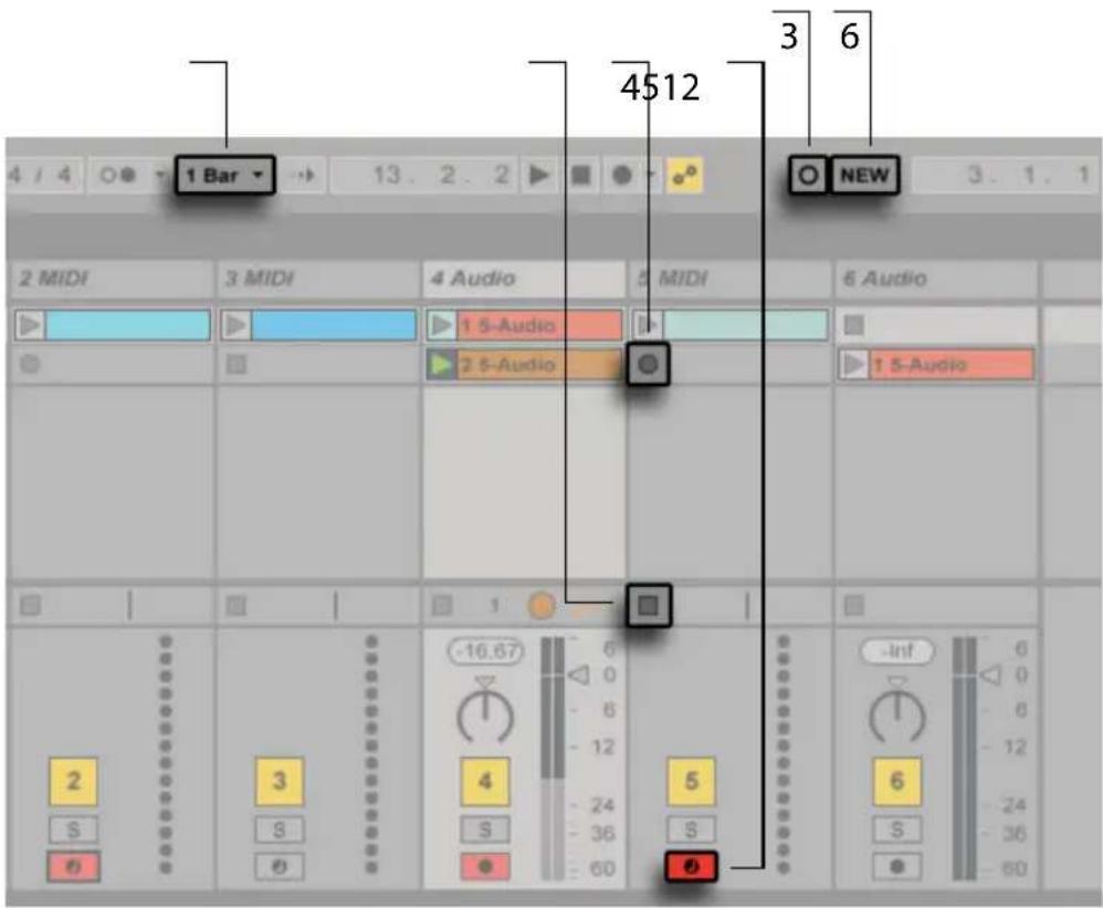 ABLETON Live 9 - Aufnehmen in Session-Slots - 1