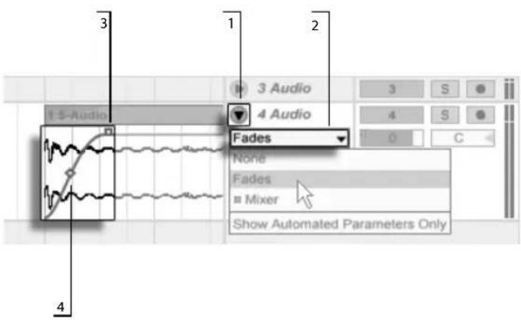 ABLETON Live 9 - Fades und Crossfades von Audio-Clips - 1