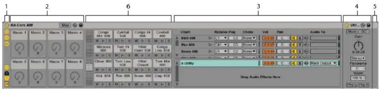 ABLETON Live 9 - Darstellungs-Optionen für Racks - 2