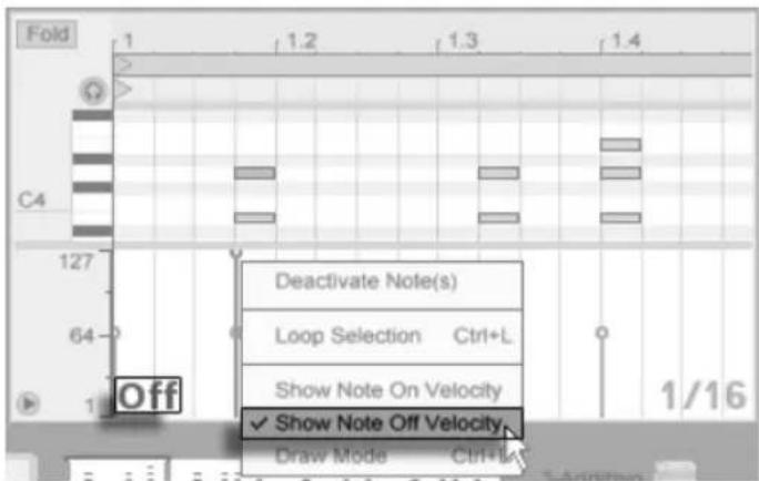 ABLETON Live 9 - Note-Off-Velocity - 1