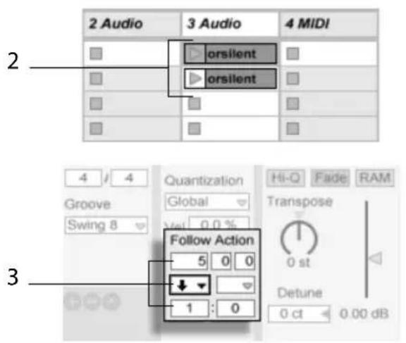 ABLETON Live 9 - Teile eines Clips loopen - 1