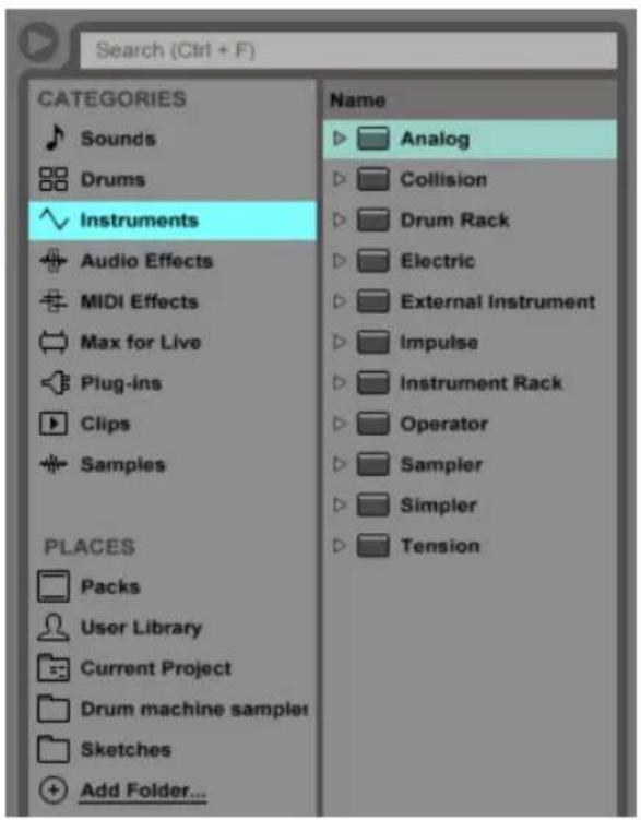 ABLETON Live 9 - Das Arbeiten mit dem Browser - 1