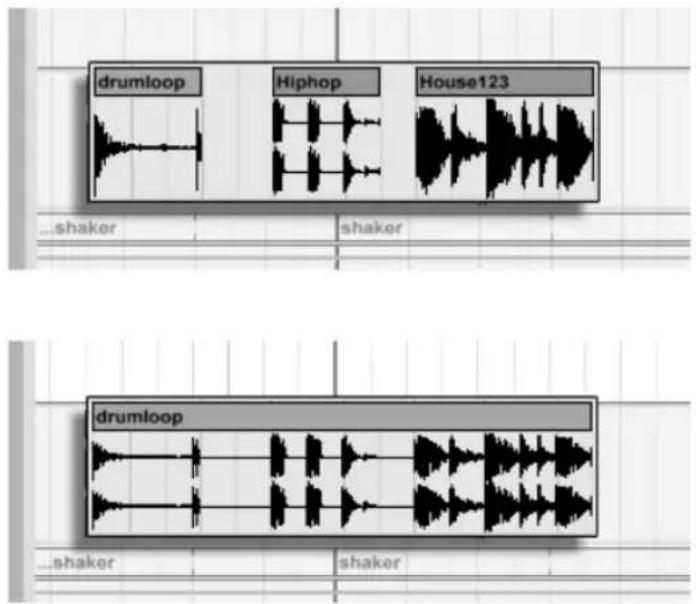 ABLETON Live 9 - Clips konsolidieren - 1