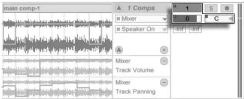 ABLETON Live 9 - Das Aufnehmen von Automation in der Arrangement-Ansicht. - 2