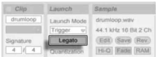 ABLETON Live 9 - Legato-Modus - 1
