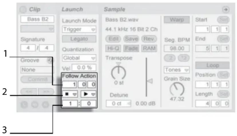 ABLETON Live 9 - Follow-Aktionen - 1