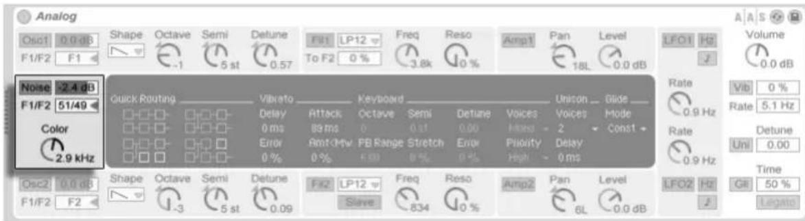 ABLETON Live 9 - Rauschgenerator - 1