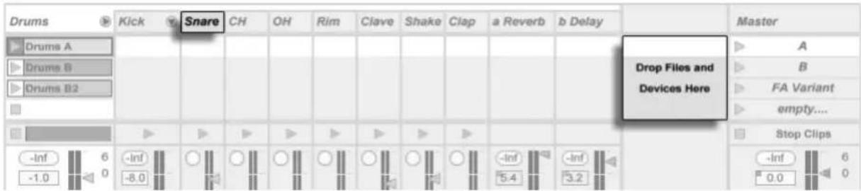 ABLETON Live 9 - Ketten extrahieren - 1