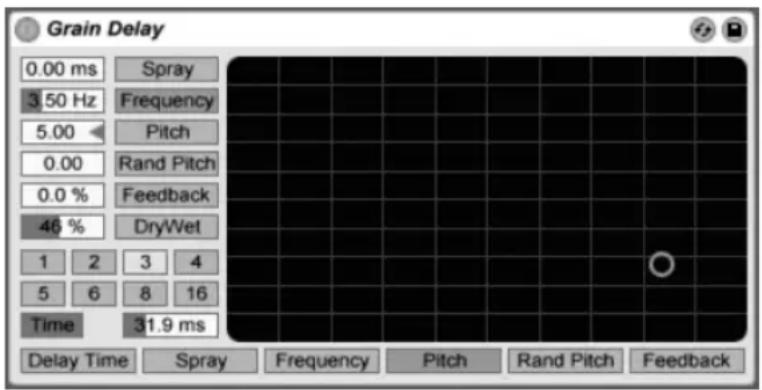 ABLETON Live 9 - Grain Delay - 1