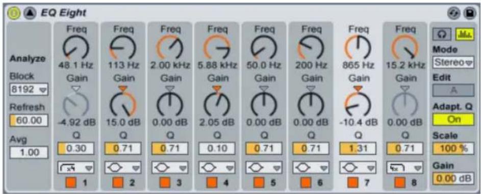 ABLETON Live 9 - EQ Eight - 2