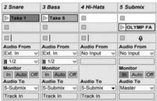 ABLETON Live 9 - Submixe erzeugen - 1
