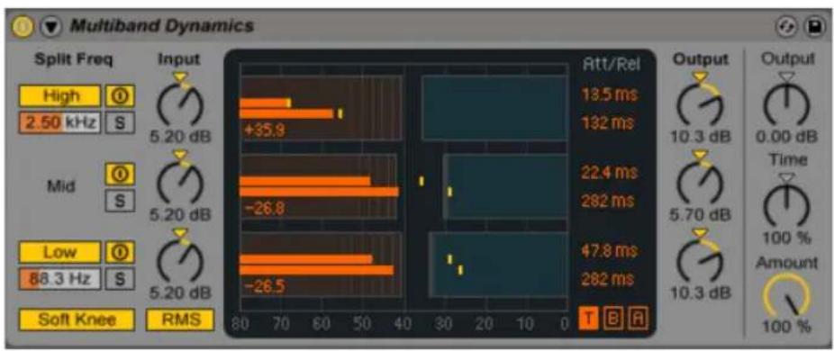 ABLETON Live 9 - Multiband Dynamics - 1