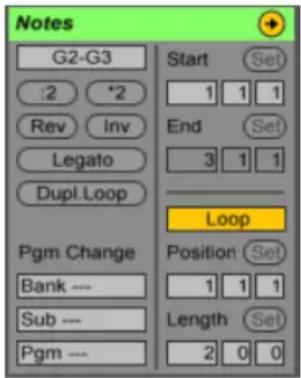 ABLETON Live 9 - Das Notes-Rähmchen - 1