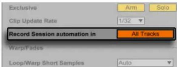 ABLETON Live 9 - Das Aufnehmen von Automation in der Session-Ansicht. - 2