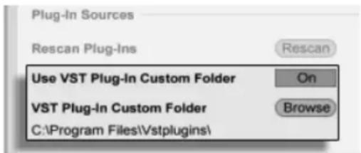 ABLETON Live 9 - Der VST-Plug-In-Ordner - 1