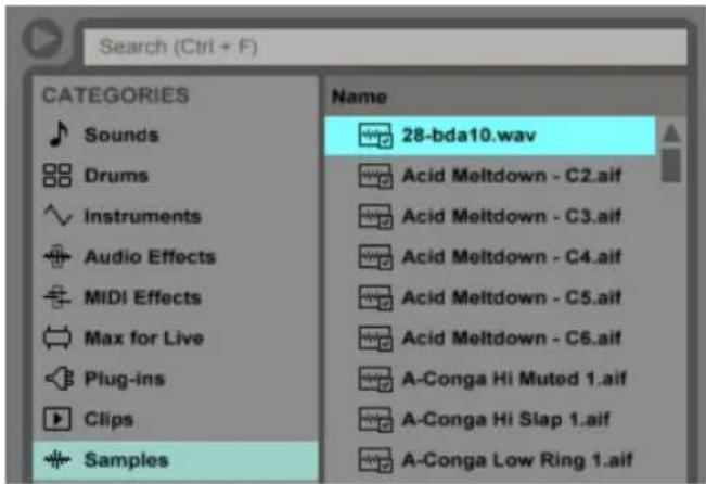 ABLETON Live 9 - Audio-Clips und Samples - 1