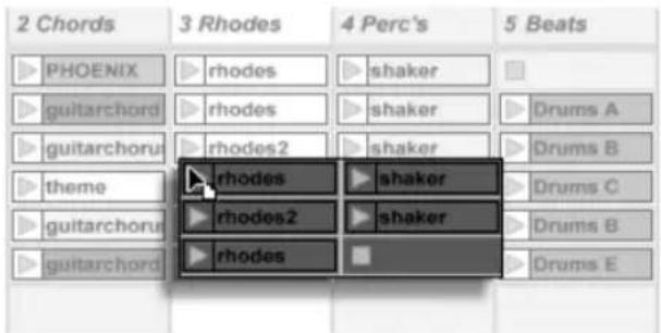 ABLETON Live 9 - Clip-Ansicht - 4