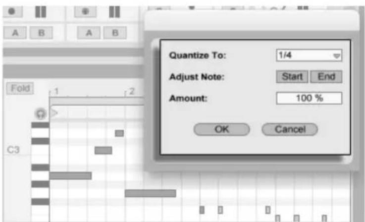 ABLETON Live 9 - Noten quantisieren - 1
