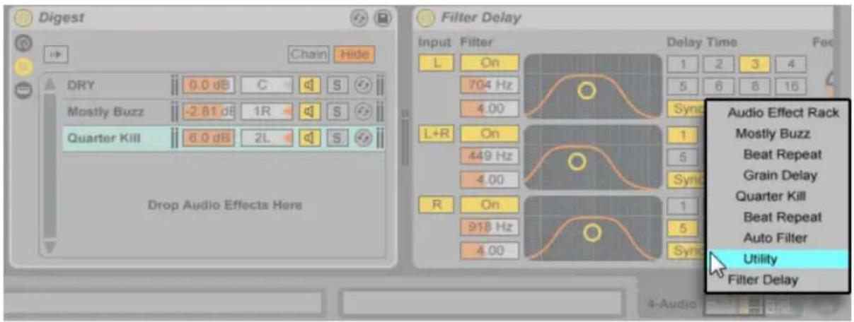 ABLETON Live 9 - Darstellungs-Optionen für Racks - 3