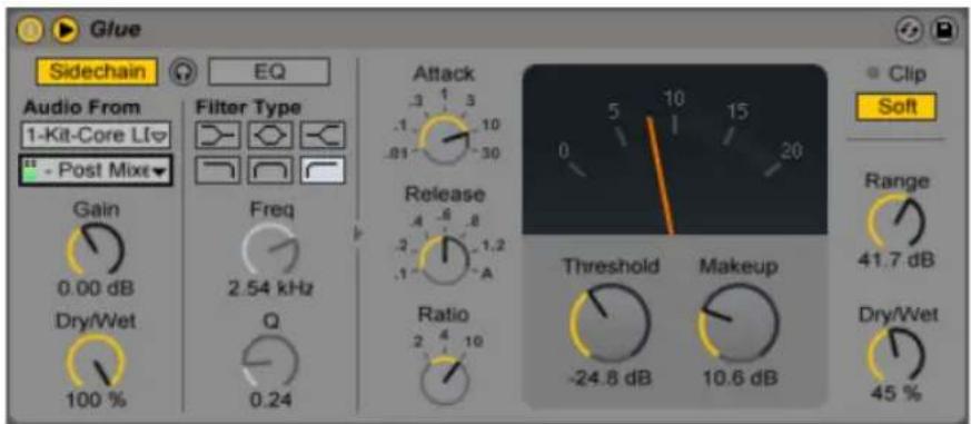 ABLETON Live 9 - Sidechain-Parameter - 1