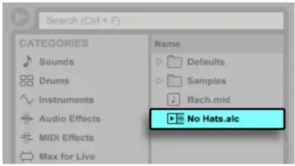 ABLETON Live 9 - Live-Clips - 1