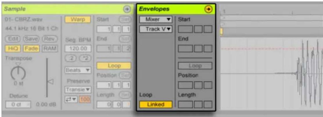 ABLETON Live 9 - Der Editor für die Clip-Hüllkurven - 2