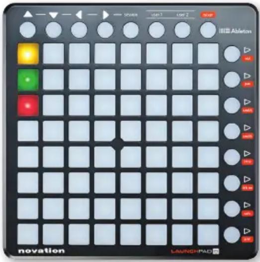 ABLETON Launchpad S - SESSION-ÜBERSICHT - 1