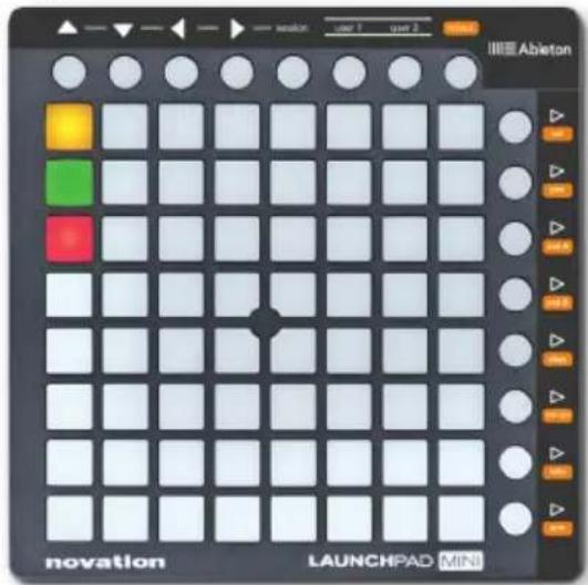 ABLETON Launchpad Mini - SESSION-ÜBERSICHT - 1