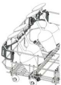 WHIRLPOOL WFF 4O33 DLTG X - HÖHENEINSTELLUNG DES OBERKORBES - 3