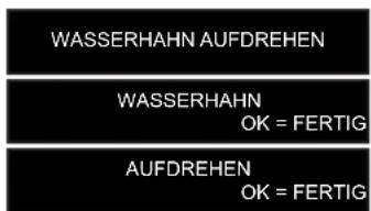 WHIRLPOOL WFF 4O33 DLTG X - Öffnen des Wasserhahns - 1