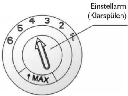 WHIRLPOOL ADPF 941 WH - Klarspülerspenderdosierung einstellen - 1