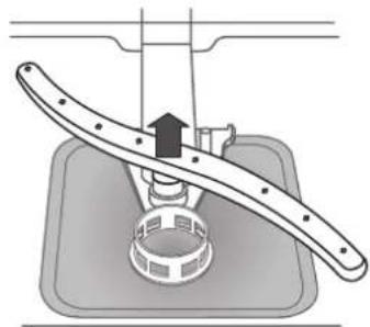 WHIRLPOOL WIO 3T123 6.5P - REINIGUNG DER SPRÜHARME - 2