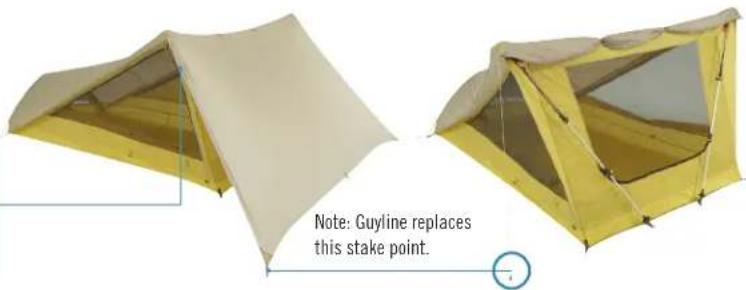 Sierra Designs Tensegrity 1 - USING YOUR TENT - 7